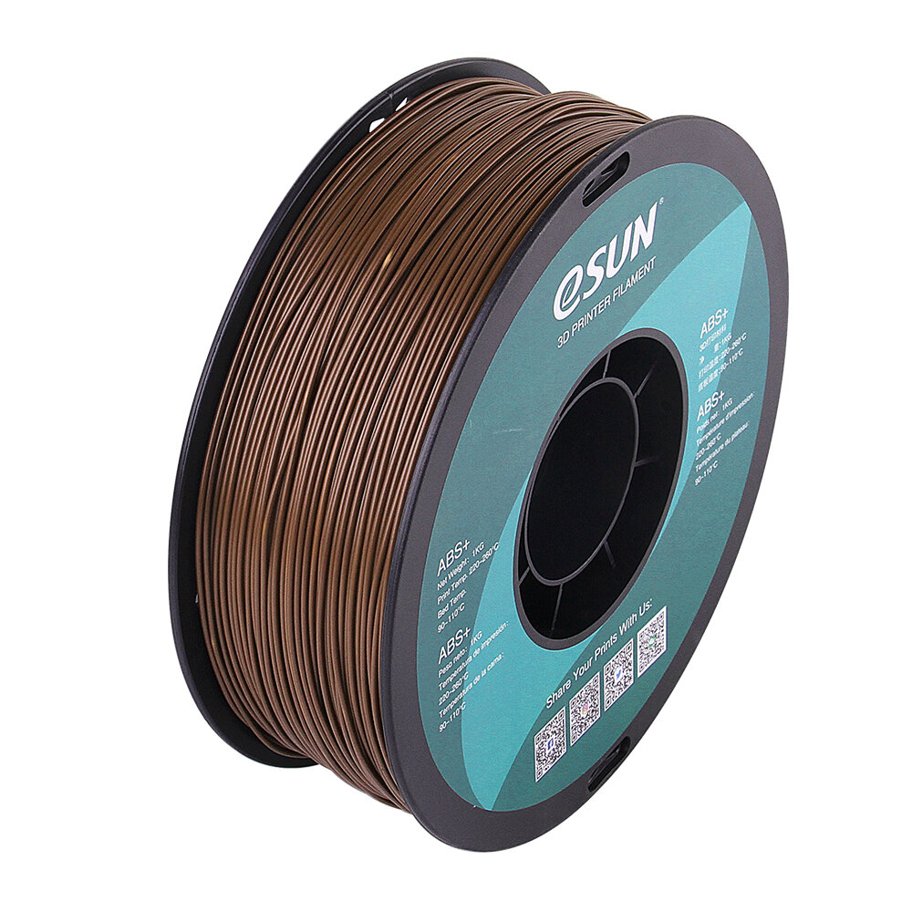 eSUN® ABS+ 1KG 3D Printing Filament 1.75mm ABS 3D Printer Filament Vacuum Packaging 1KG 2.2 LBS Spool 3D Printing Materials